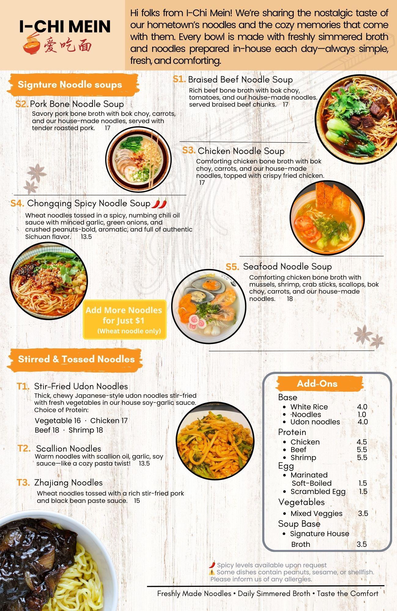 Restaurant menu 2
